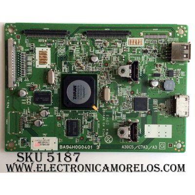 MAIN / PHILIPS A91H6UX / BA94H0G0401 3 / PANEL V420H1-L13 REV.C1 / MODELO 42MF439B/F7